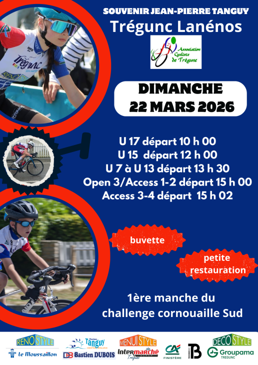 Course de Trégunc - Course Cycliste “Souvenir Jean-Pierre Tanguy” 2026