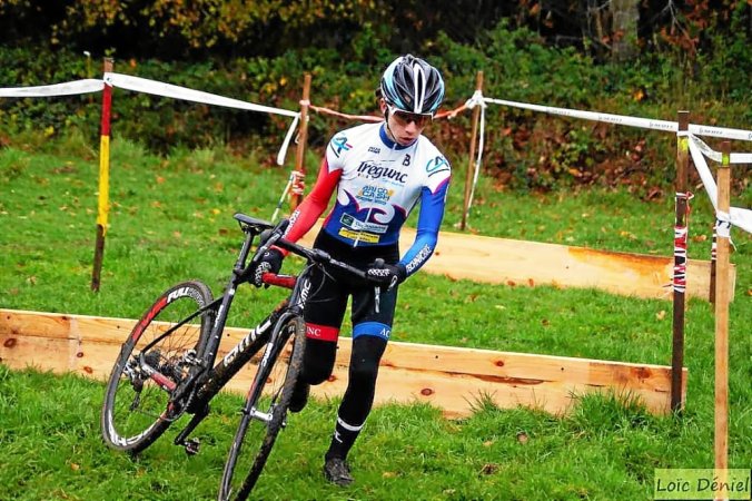 Télégramme : Raphaël David, de l’AC Trégunc, remporte deux cyclo-cross en solitaire